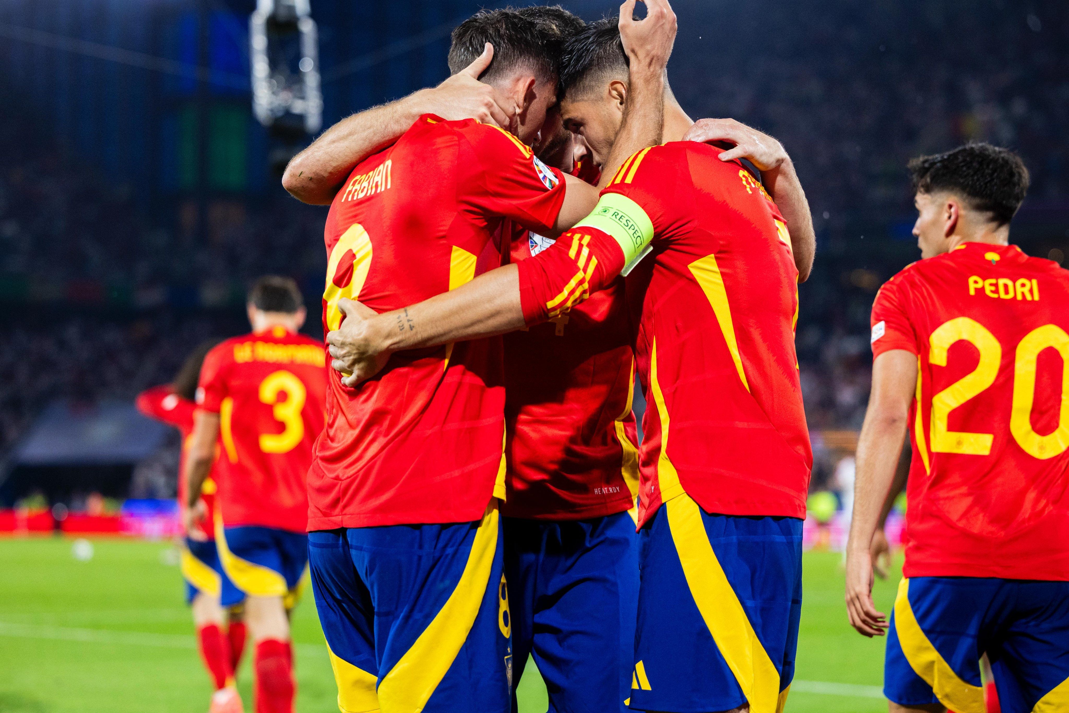 Perbandingan Klasemen Tim Nasional Sepak Bola Georgia vs Spanyol